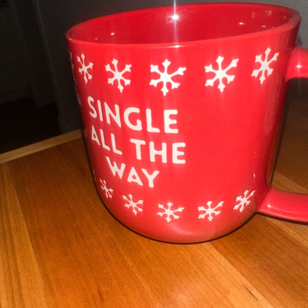 single all the way mug